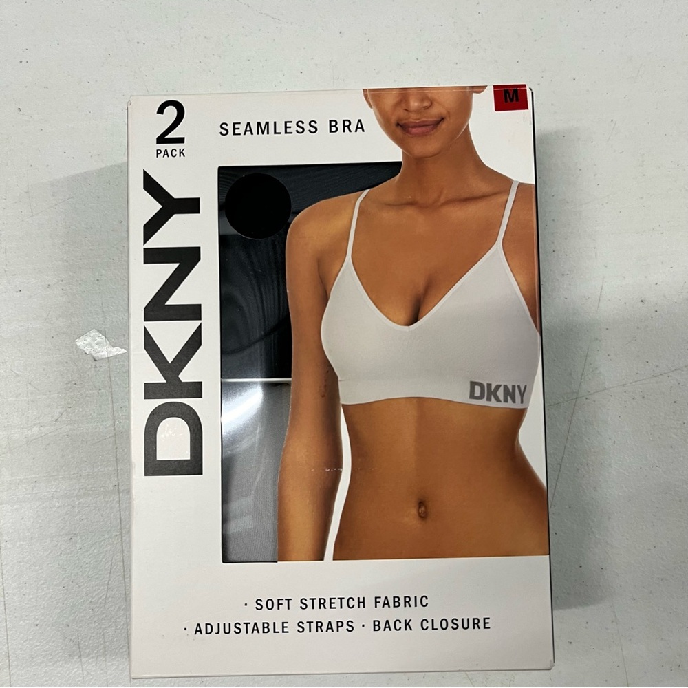 DKNY Seamless Bra 2 Pack Medium Size